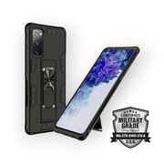 Etui + szkło Samsung Galaxy S20 FE, military grade, magnetyczne, podstawka