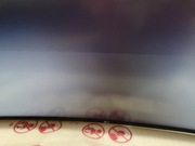 Monitor LG 38 - pasy na połowie ekranu