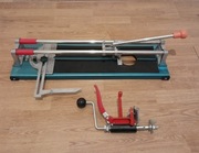 Gilotyna, przecinarka ręczna do płytek, glazury z przystawką do otworów