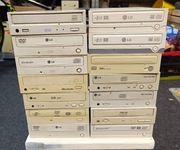 Stare napędy CD, DVD. LG, Asus, Yamaha, Samsung, Lite On, Toshiba.