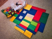 LEGO DUPLO zestaw dużych klocków, płytki