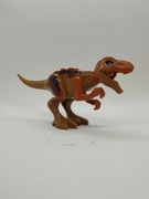 Minifigurka dinozaur T-rex Brązowy Jurassic Park Kompatybilna z LEGO