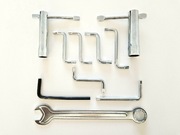 Klucze zestaw narzędzi Ikea 10 szt