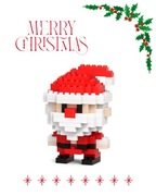 Świąteczne mini klocki - mikołaj