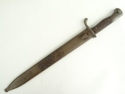 BAGNET NIEMIECKI LIŚĆ M98/05 USZATEK 1915 ROK