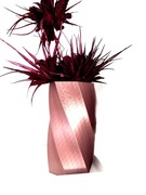 Wazon Dekoracyjny GLAMOUR fasetowany – Kolor Puder Róż