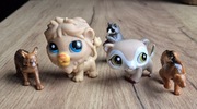 Figurki zwierzęta LPS Littlest Pet Shop lew wydra kuna łasica