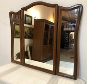 DĘBOWE LUSTRO TRYPTYK LOUIS  XV STAN BDB KRYSZTAŁ TRANSPORT CAŁA POLSKA 