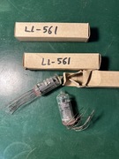 Lampa Nixie 4szt Unitra Dolam LL-561 wskaźnik jarzeniowy