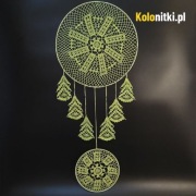 Łapacz snów, szerokość: 40 cm, długość: 93.5 cm