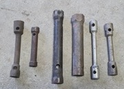 Klucze Nasadowe Rurowe PRL 6x Zestaw 12 - 26