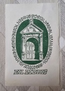 Exlibris wojewódzkiej biblioteki publicznej im. Adama Asnyka w Kaliszu
