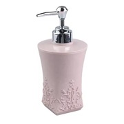 Dozownik do mydła różowy akcesoria do łazienki