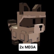 Grow a Garden Mega Racoon 2x(pakiet)