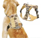 Taktyczna Uprząż Typu Guard Dla Psa Z Uchwytem Regulowana Rozmiar M