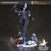 Figurka druk 3D żywica 12K " Yennefer SFW & NSFW " - 120 mm