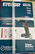 Wiertarko-wkrętarka Erbauer G2 18 V bezszczotkowa fabrycznie zapakowana 