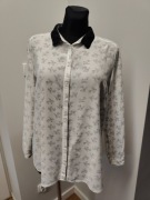 Reserved koszula damska 42 XL długi rękaw wzór pegazy 