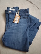 Jeansowe spodnie damskie, rozmiar 30, L (metka 44-40), nowe!