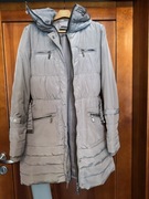 Kurtka zimowa z przeszyciami zamek guziki