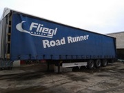 Zabudowa naczepy firanka