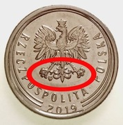 1 ZŁOTY 2019 MONETA DESTRUKT