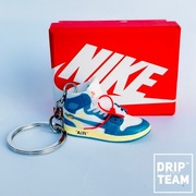 Brelok Sneakers Premium "Nike Off White Blue" + Box ozdobny (Zestaw)