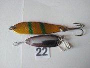Blystki spinningowe zestaw - 2 szt