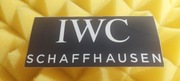 IWC SCHAFFHAUSEN NAKLEJKA STICKER 