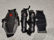 Ochraniacze motocyklowe Dainese  Żółw, pas nerkowy,  nakolannik.