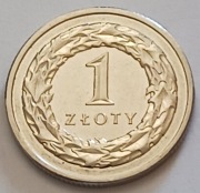 1 zł złoty 2016 r.