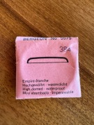 Szkło zegarkowe BERGEON 38.4 mm NOS do zegarka kieszonkowego plexi wypukłe