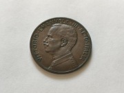 Moneta 5 centów 1913 r. Italia Piękny stan.