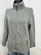 Bluza sportowa Crivit trekkingowa polar M 38 outdoor damska szara