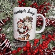 Świąteczny Kubek idealny na prezent.