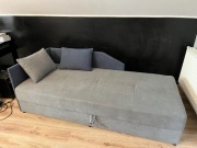 Tapczan KELO (black red white) - STAN IDEALNY