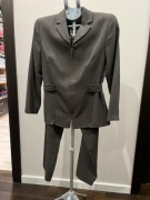 Komplet Deni Cler żakiet + spodnie wełna r. 40