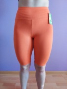 Legginsy w kolorze pomarańczowym. L/XL