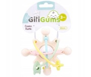 Gryzak Silikonowy dla dzieci GiliGums kosmos pastel