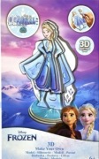 Disney Puzzle 3D Elsa, Układanka Zrób To Sam, Model 3D,Princess Disney