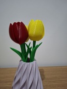 Kwiaty na dzień kobiet - wydruk 3D