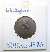 50 Lirów 1971 r. Watykan