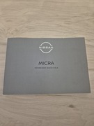 Instrukcja obsługi Nissan Micra 2021