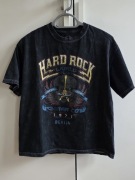 Hard Rock Cafe Berlin xxl damska koszulka szara gitara