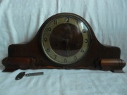 PIĘKNY ZEGAR KOMINKOWY JUBA SPRAWNY NIEMCY LATA 50-TE