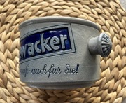 Unikalny, stary kamionkowy pojemnik na tabakę Hanewacker Niemcy, ok. 1930s)