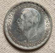 Szwecja - Gustaw V 1907-1950, 2 korony, 1946