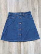 Spódnica dżinsowa trapezowa Noisy May S