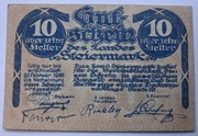 Notgeld - Gutschein, Austria, Steiermark, Styria, 10 Heller, 1920