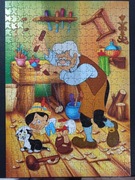 Puzzle trefl stare 500 260 pinokio mała syrenka